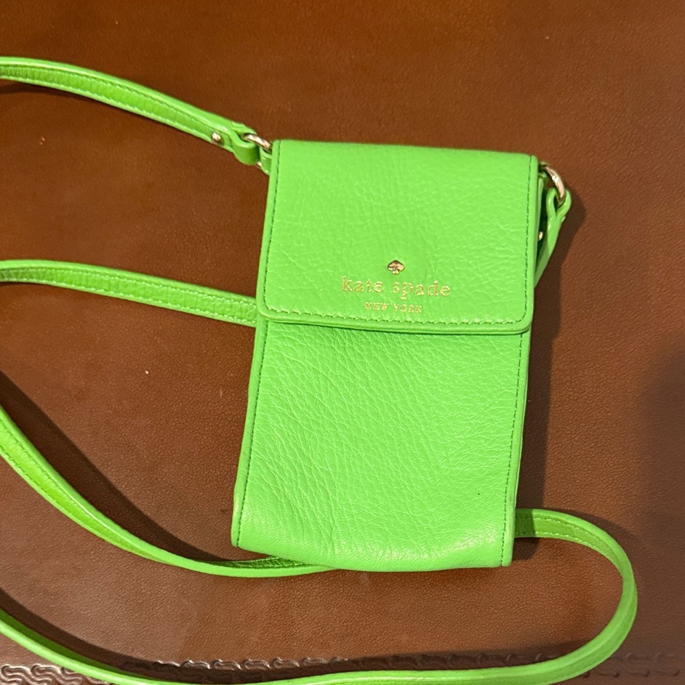 Kate Spade Neon Green Crossbody Bag